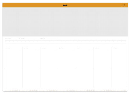 Rhodia Weekly Planner - A4